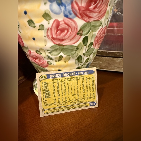 Topps Trading Card with Green and Black Accents - Picture 2 of 2